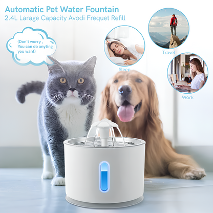 Automatic Cat Drinking Fountain