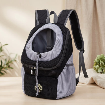 Pet Carrier Bag on a warm neutral background